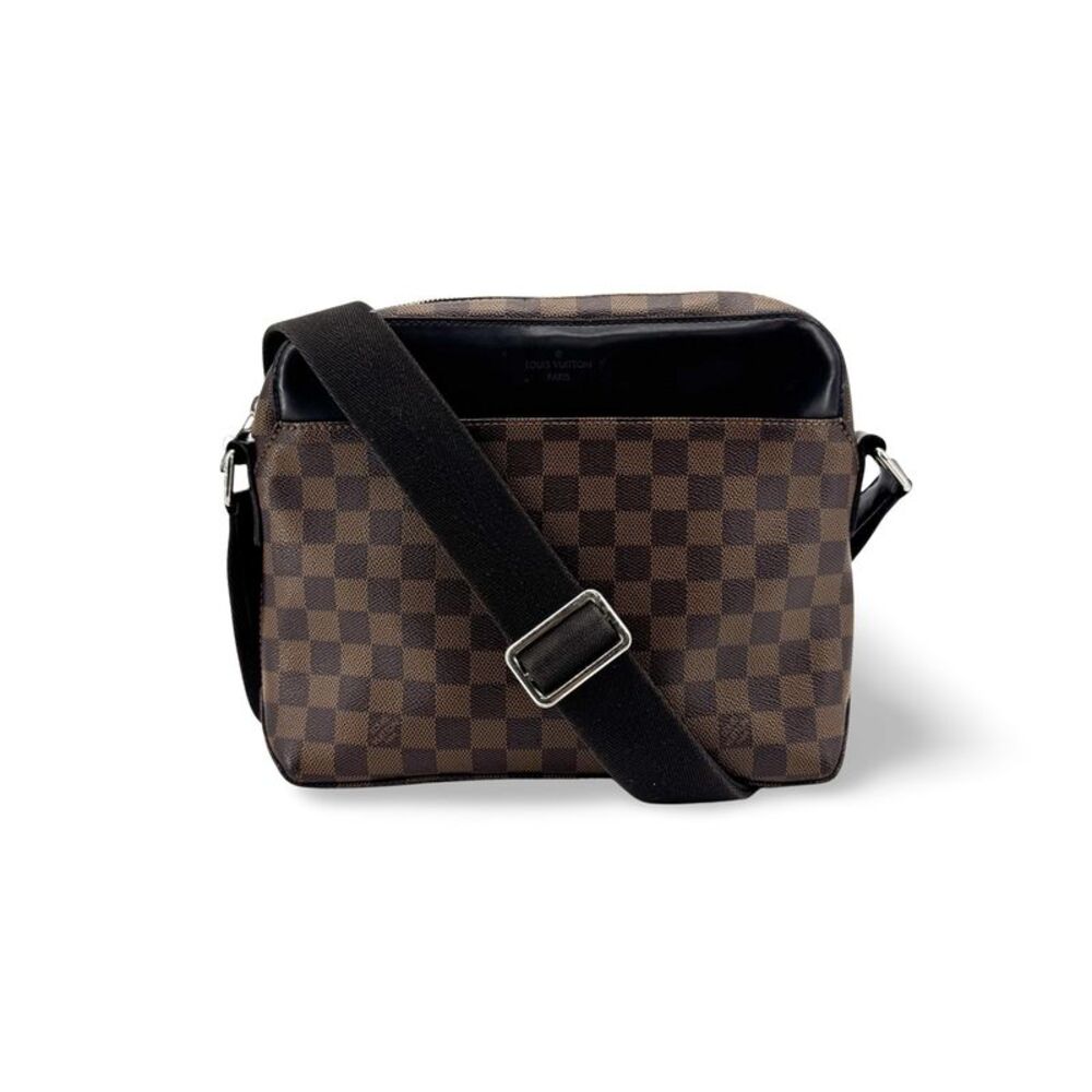 Louis Vuitton Damier Ebe Olaf PM Crossbody Bag